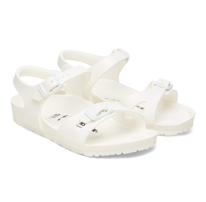 Birkenstock Rio Essentials Kids EVA Sandals White Narrow