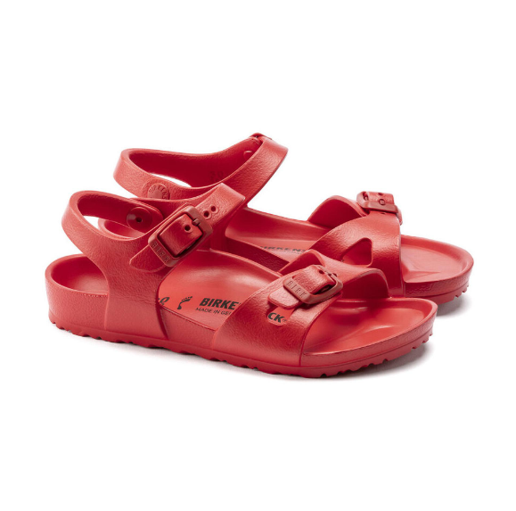 Birkenstock Rio Kids EVA Sandals Active Red Narrow