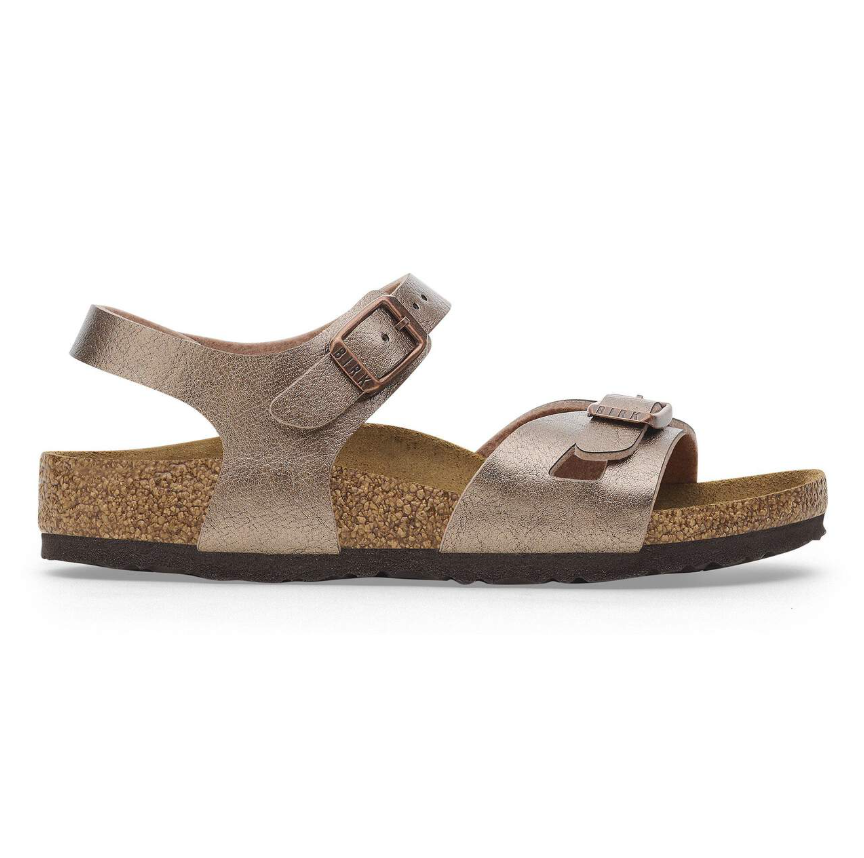 Birkenstock Rio Kids Birko-Flor Graceful Taupe Narrow