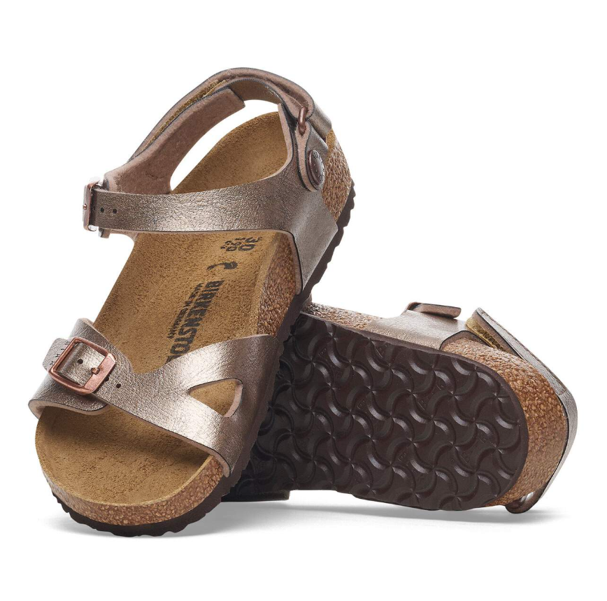 Birkenstock Rio Kids Birko-Flor Graceful Taupe Narrow