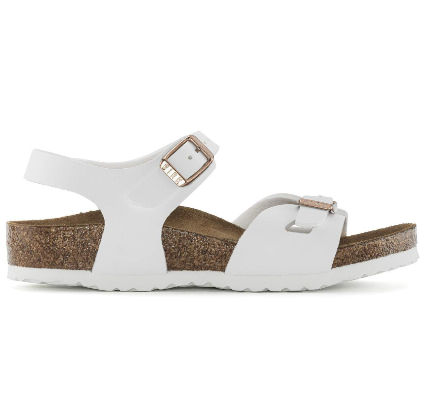 Rio Kids Birko-Flor Sandals White Regular