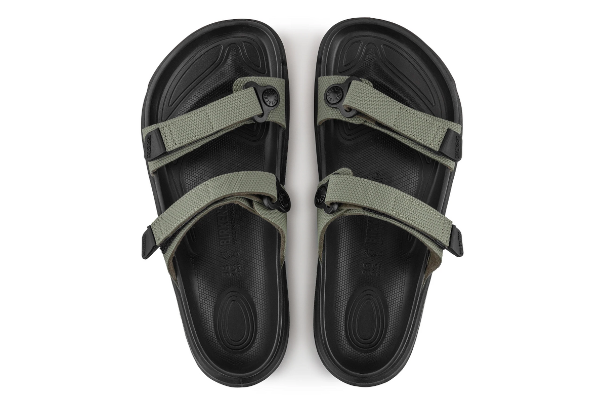 Birkenstock Sahara Futura Khaki Birko-Flor Sandal Regular