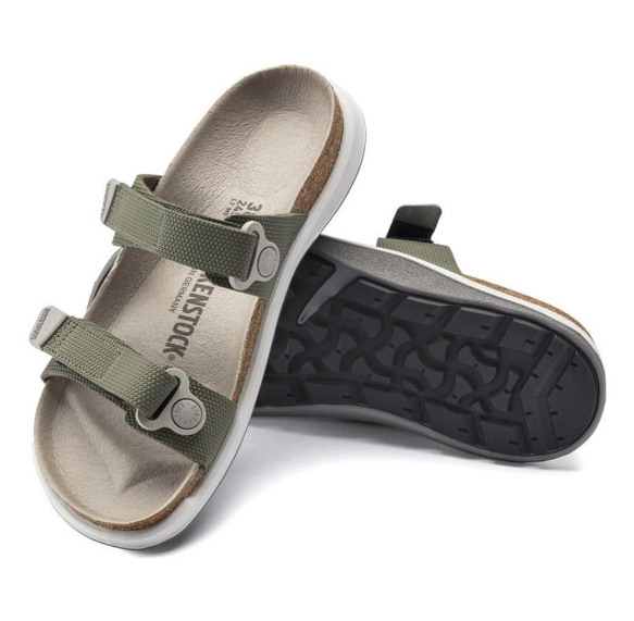 Birkenstock Sahara Women Birko-Flor Futura Khaki Narrow