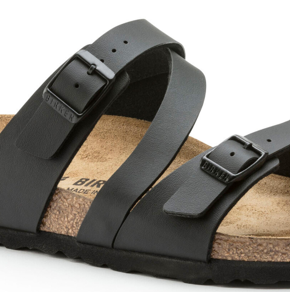Birkenstock Salina BF Birko-Flor Black Sandals Narrow