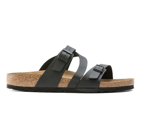Birkenstock Salina BF Birko-Flor Black Sandals Narrow