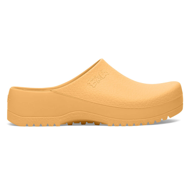 Birkenstock Super-Birki Shearling Polyurethane Gold Earth Regular