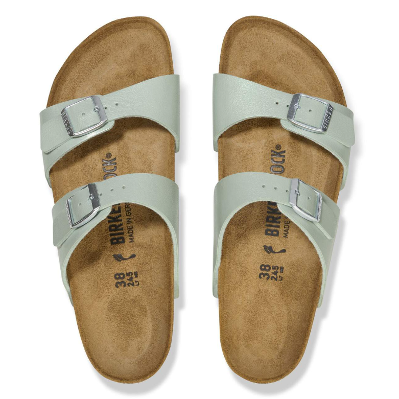 Birkenstock Sydney Birko-Flor Graceful Surf Green Narrow