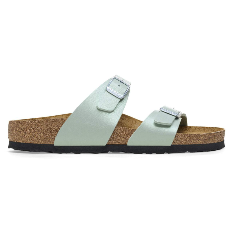 Birkenstock Sydney Birko-Flor Graceful Surf Green Narrow