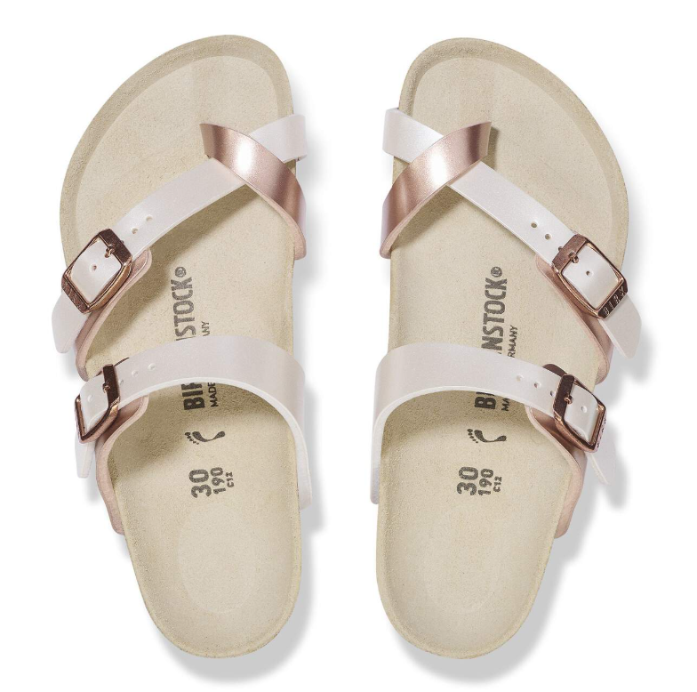 Birkenstock Mayari Kids Birko-Flor Electric - Pearl/Copper, Narrow