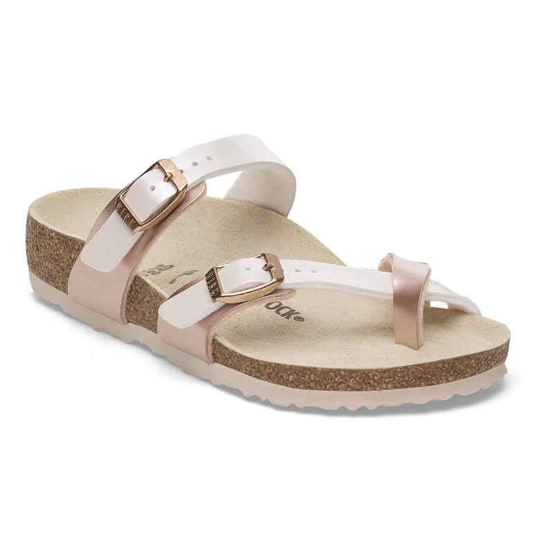 Birkenstock Mayari Kids Birko-Flor Electric - Pearl/Copper, Narrow