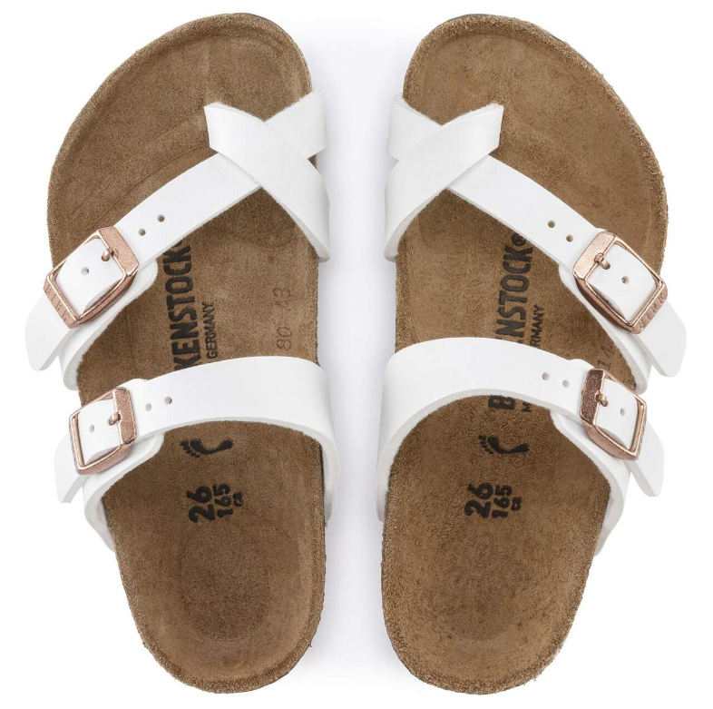 Birkenstock Mayari Kids Birko-Flor White Narrow