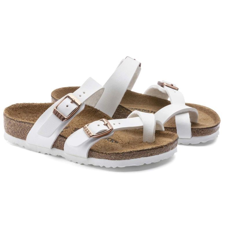 Birkenstock Mayari Kids Birko-Flor White Narrow