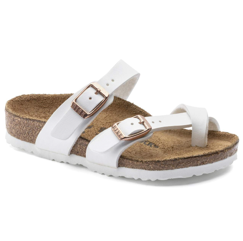 Birkenstock Mayari Kids Birko-Flor White Narrow