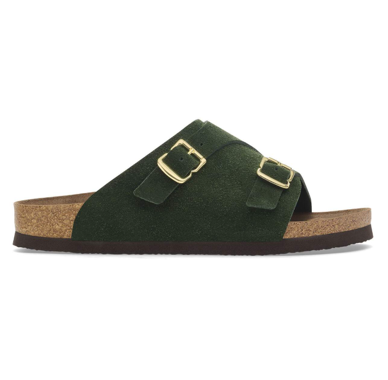 Birkenstock Zürich 1964 Suede Leather Dark Green Regular