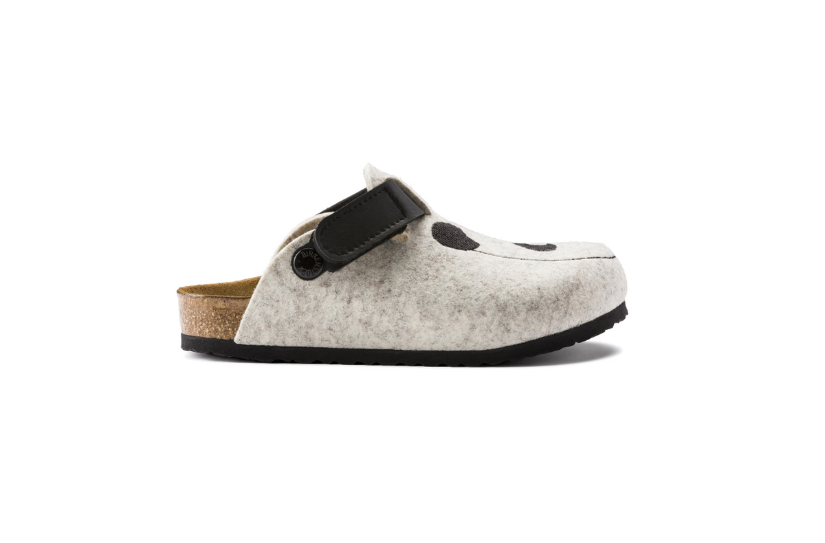 Birkenstock Zimba Kids FE Wool Felt Panda Beige Regular