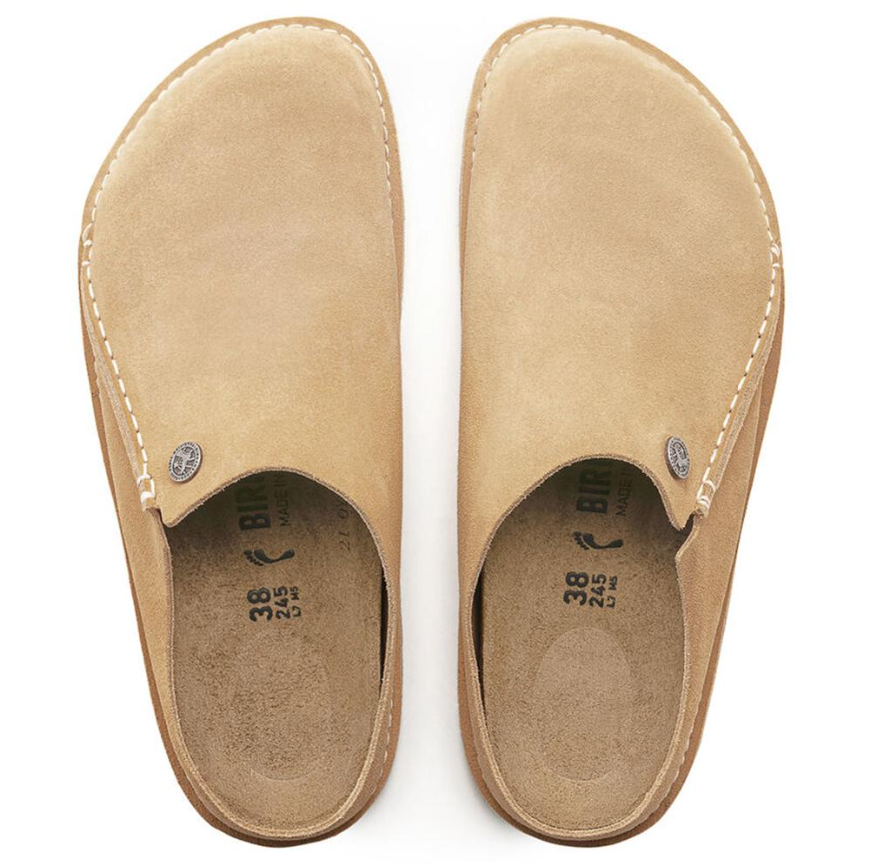 Birkenstock Zermatt Premium VL Suede Leather Clay Narrow