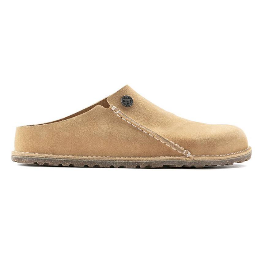 Birkenstock Zermatt Premium VL Suede Leather Clay Narrow
