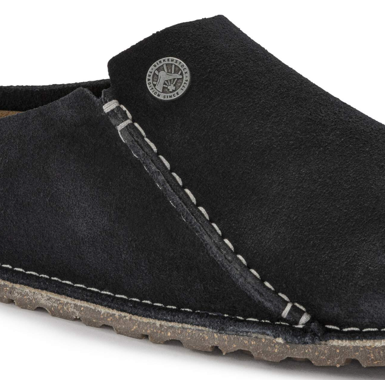 Birkenstock Zermatt 365 Clog Suede Midnight Narrow