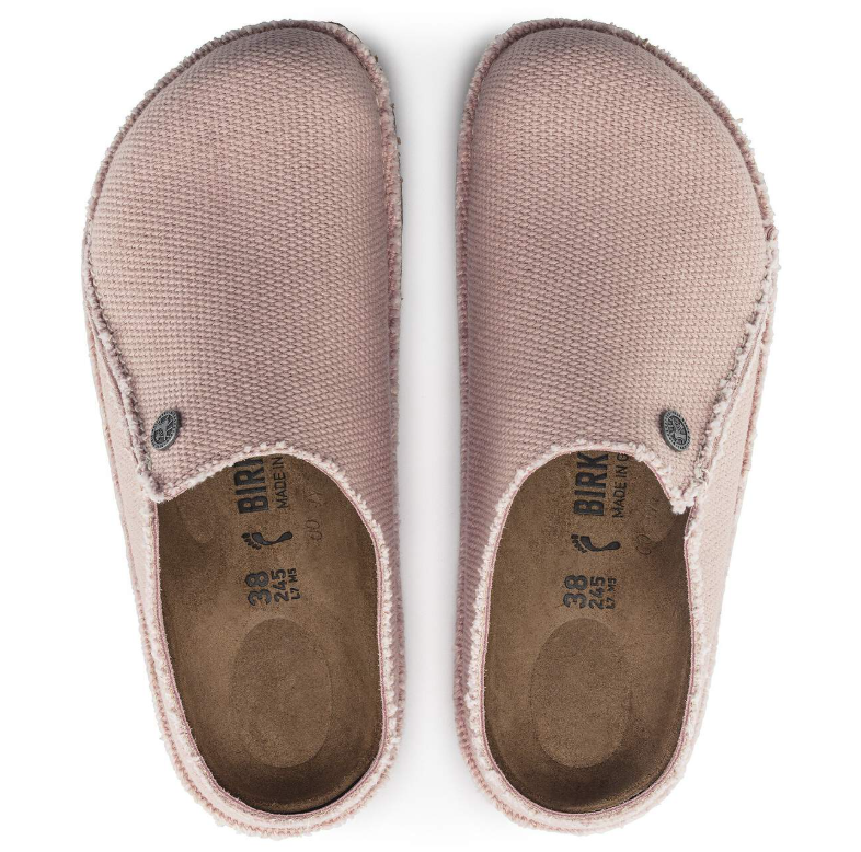 Birkenstock Zermatt Canvas Textile Soft Pink Narrow