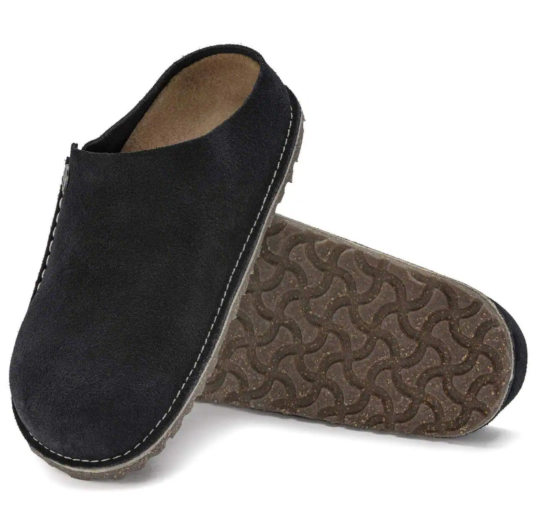 Birkenstock Zermatt Premium Suede Leather Midnight Blue Regular