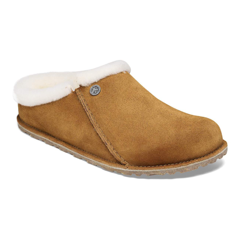 Birkenstock Zermatt Premium Shearling Suede Mink Regular