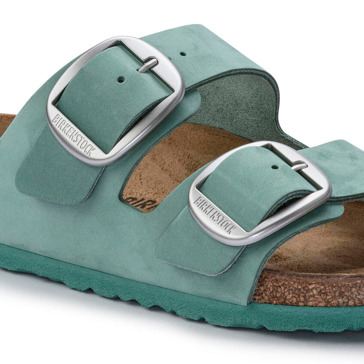 Birkenstock Arizona Big Buckle NU Nubuck Leather Sandals - Berly - Narrow