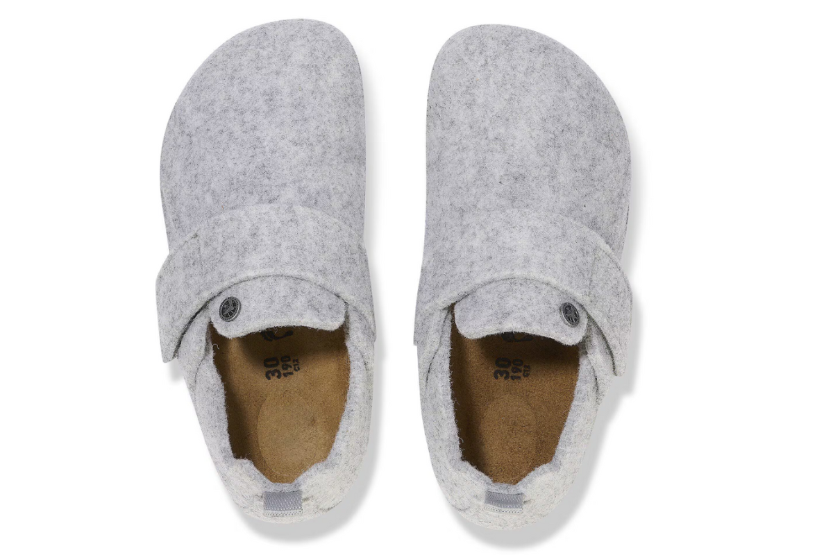 Birkenstock Zermatt HL Kids Felt- Light Gray, Narrow