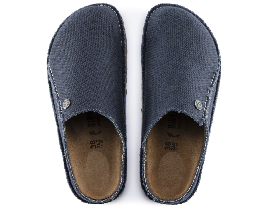 Birkenstock Zermatt Canvas Textile Midnight Blue Narrow