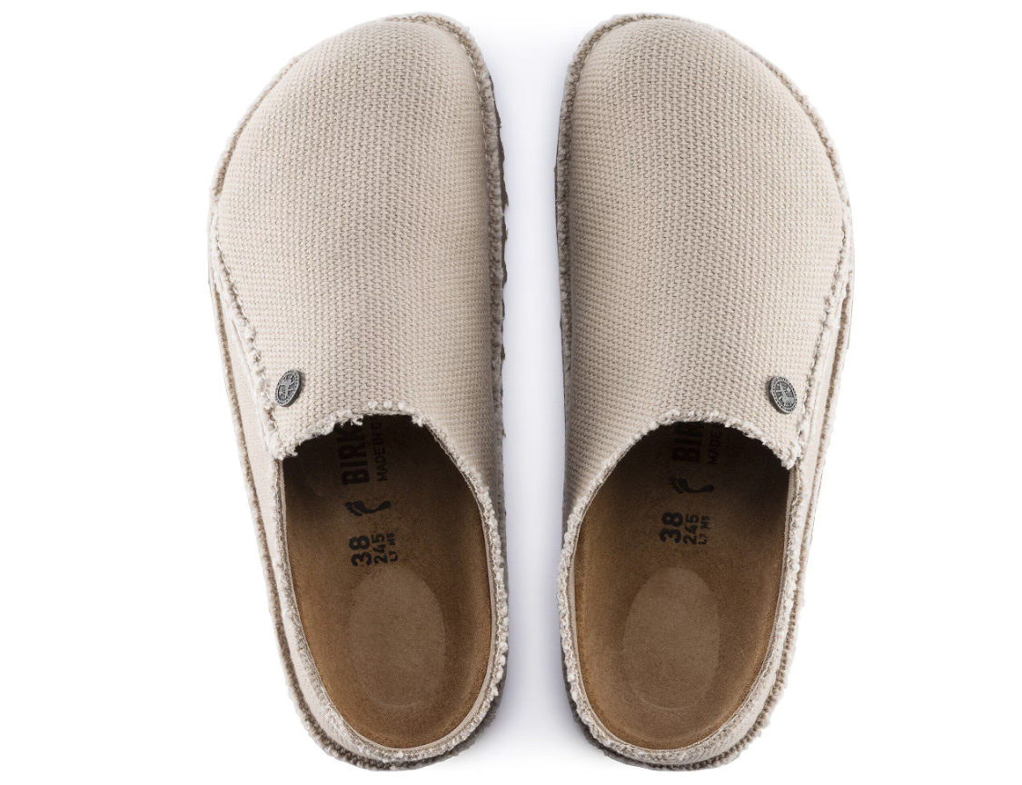 Birkenstock Zermatt Canvas Textile Eggshell Regular