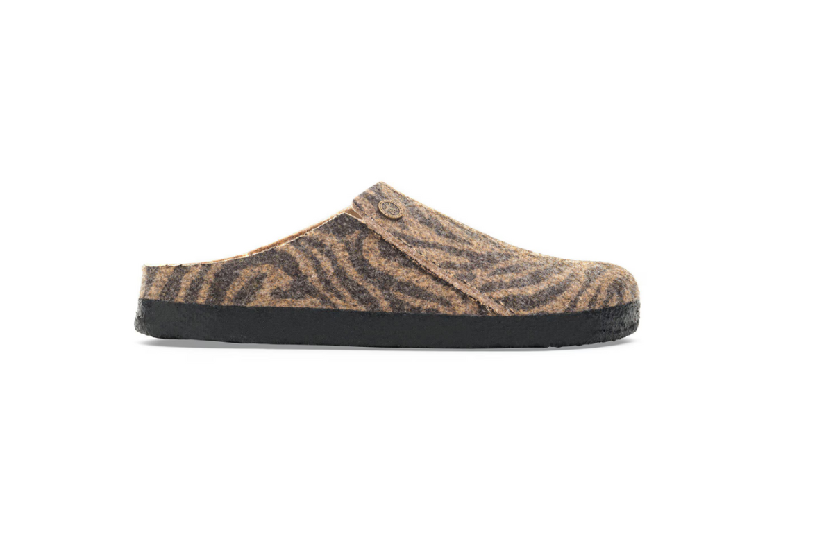 Birkenstock Zermatt Felt Zebra Toffee Melange Narrow