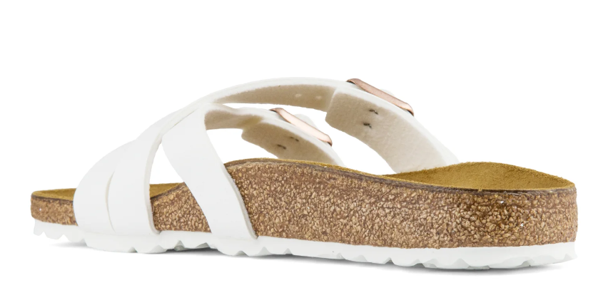 Birkenstock Yao Balance Birko-Flor White Narrow