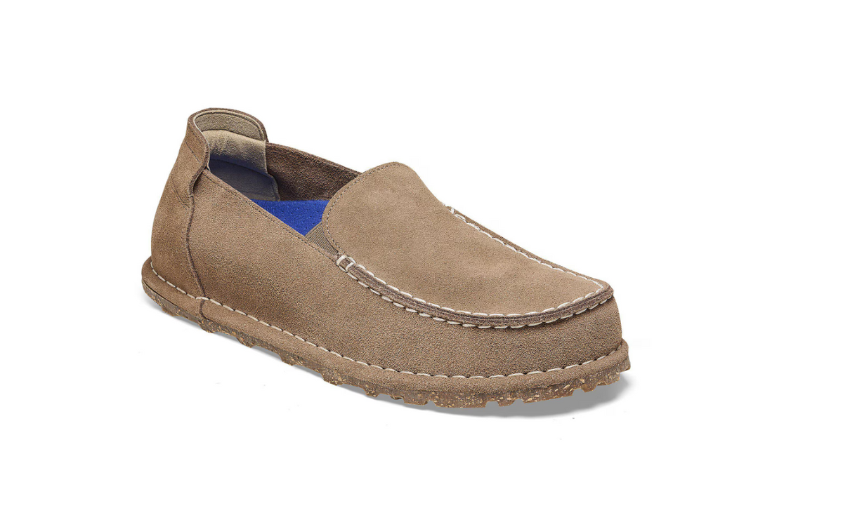 Birkenstock Utti Suede Leather Taupe Regular