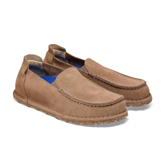 Birkenstock Utti Suede Leather Taupe Narrow