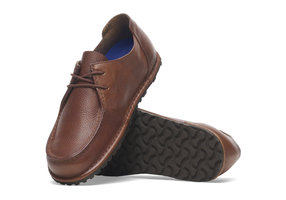 Birkenstock Utti Lace Natural Leather Roast Regular