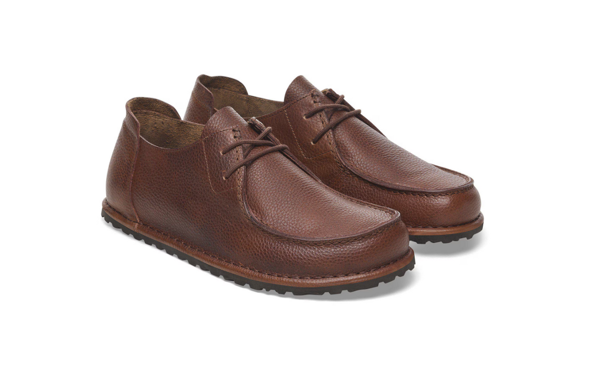 Birkenstock Utti Lace Natural Leather Roast Regular