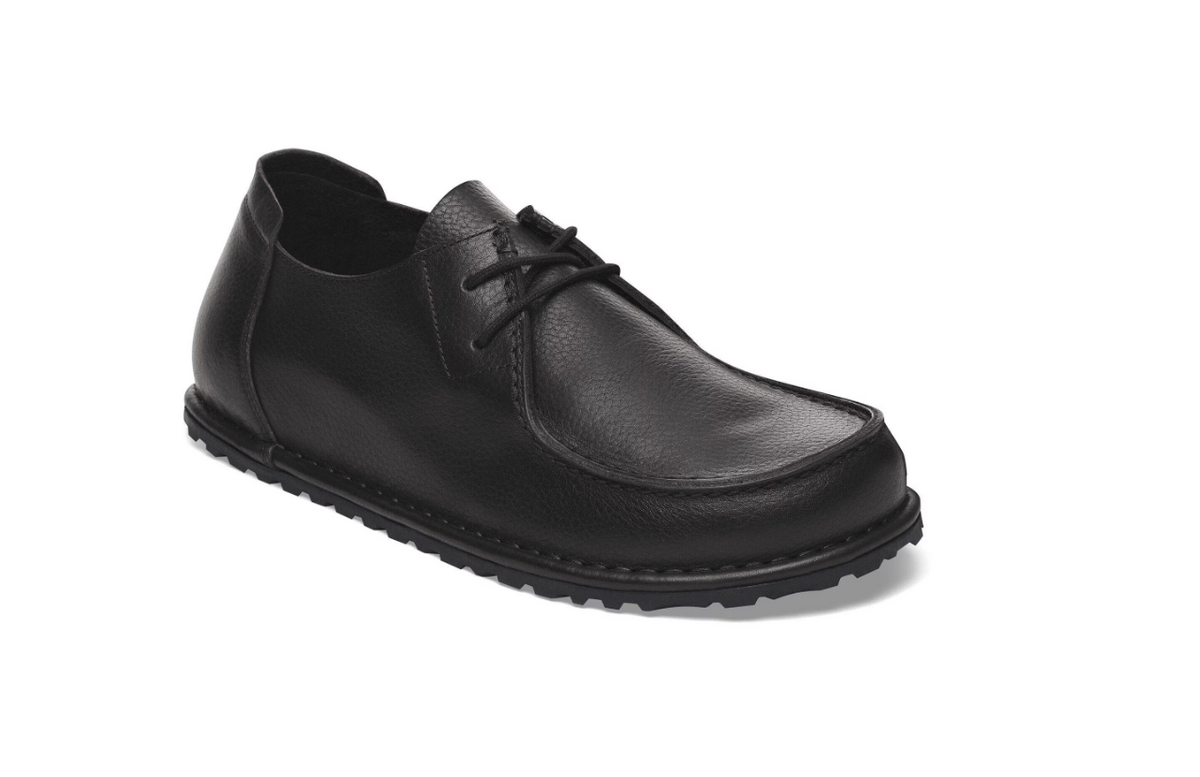Birkenstock Utti Lace Natural Leather - Black, Regular