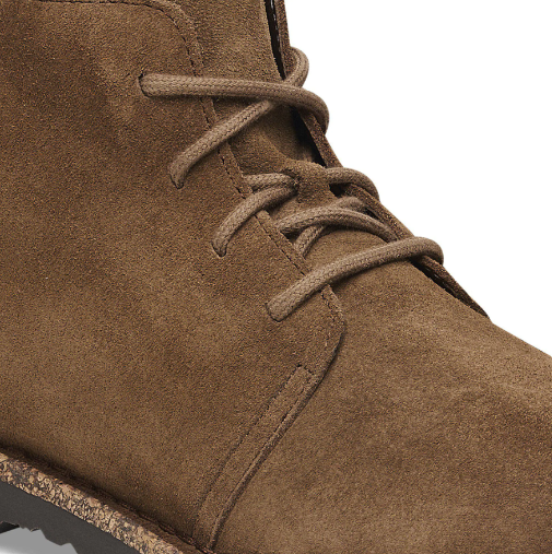 Birkenstock Uppsala Mid Shearling Suede Leather Dark Tea Regular