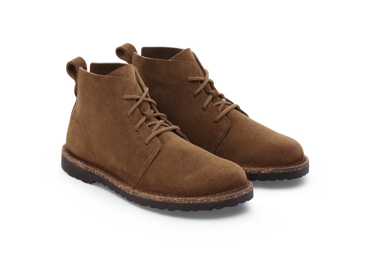 Birkenstock Uppsala Mid Suede Leather Dark Tea Regular