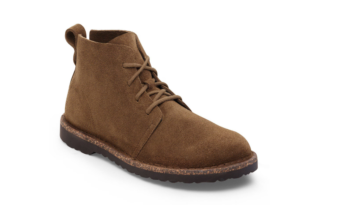 Birkenstock Uppsala Mid Suede Leather Dark Tea Regular