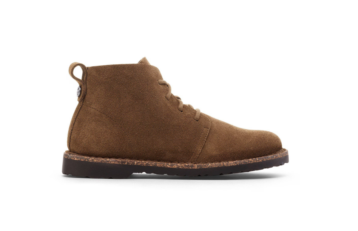 Birkenstock Uppsala Mid Suede Leather Dark Tea Regular