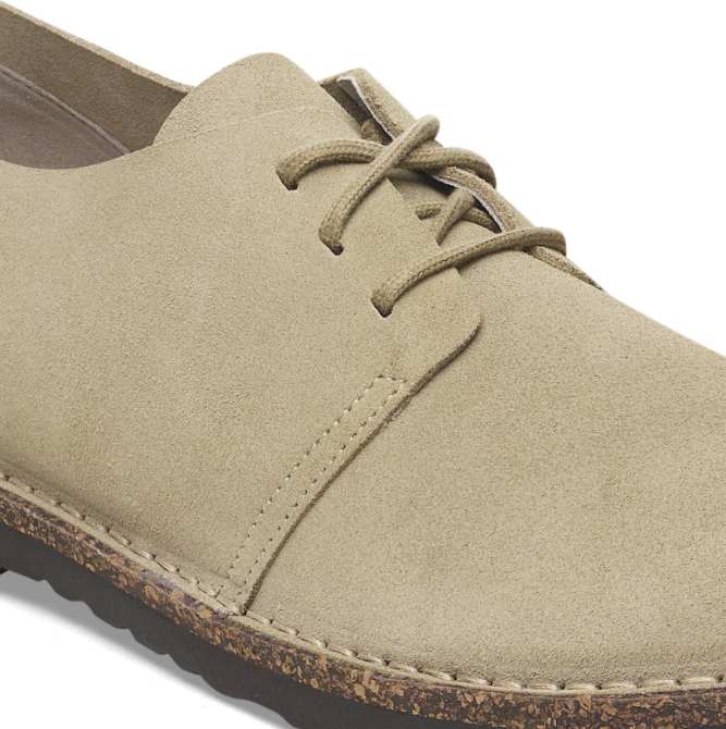 Birkenstock Uppsala Low Faded Suede Leather - Khaki, Regular
