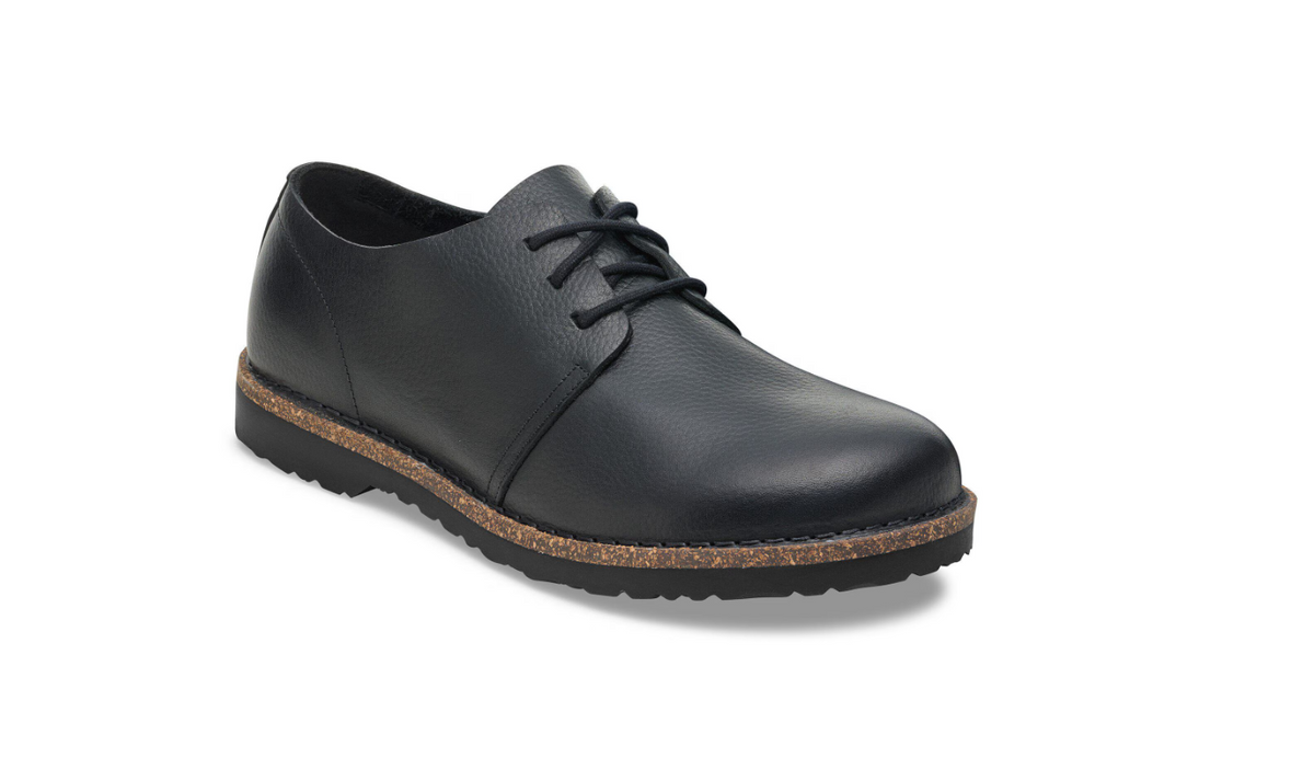 Birkenstock Uppsala Low Natural Leather Black Regular