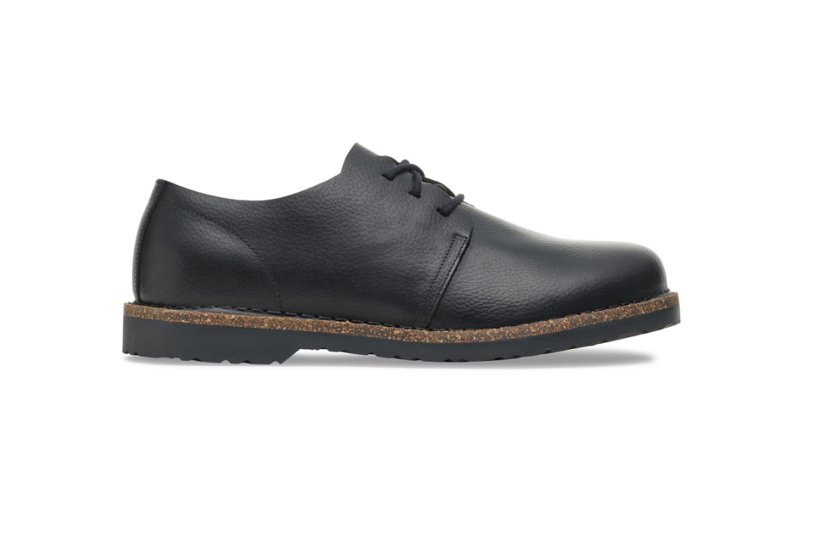 Birkenstock Uppsala Low Natural Leather Black Regular