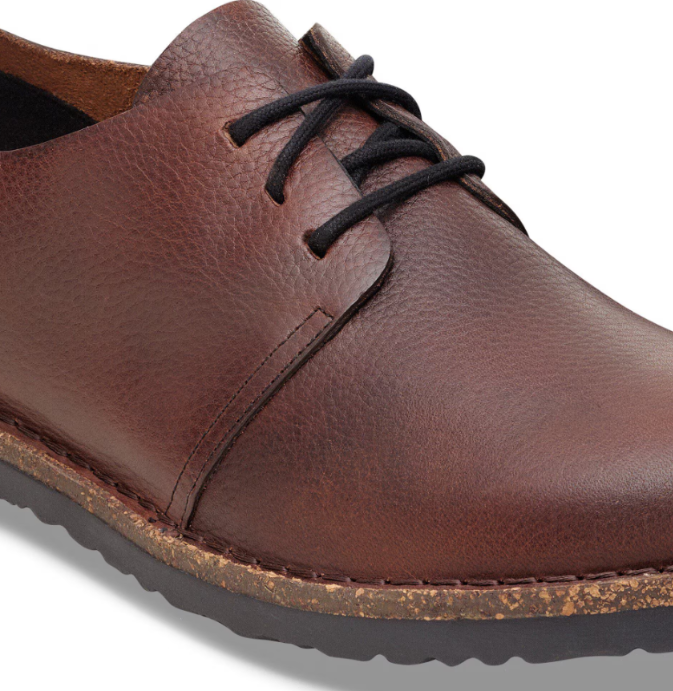 Birkenstock Uppsala Low Natural Leather Chocolate Regular