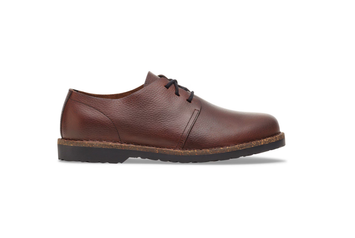 Birkenstock Uppsala Low Natural Leather Chocolate Regular