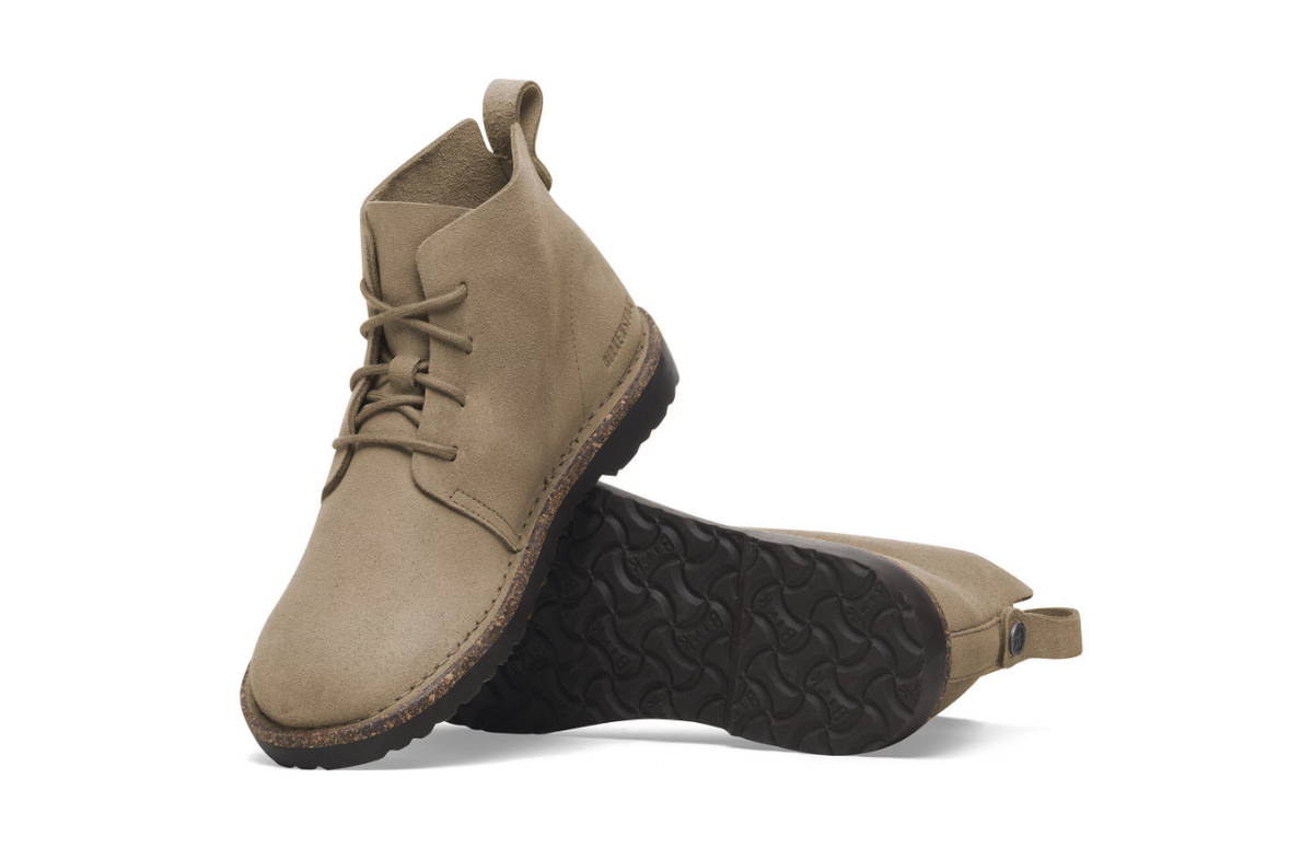 Birkenstock Uppsala Mid Suede Leather Taupe Regular