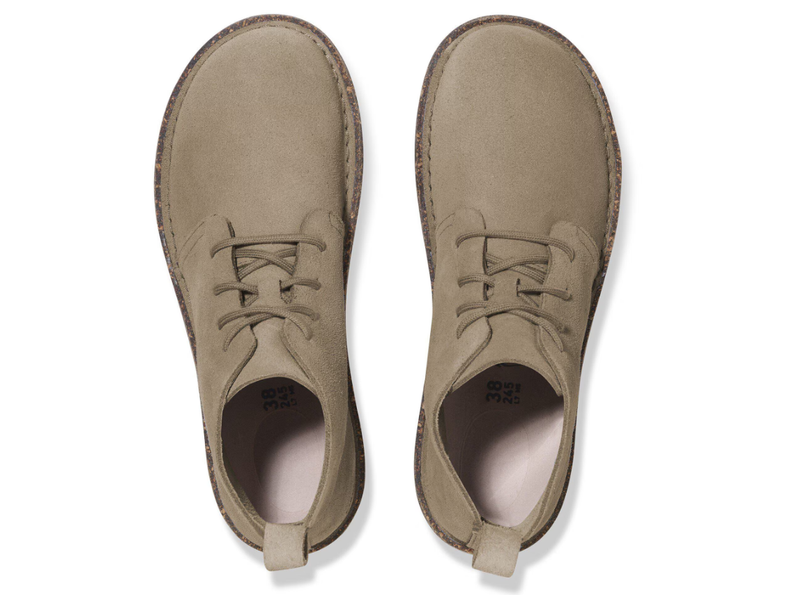 Birkenstock Uppsala Mid Suede Leather Taupe Regular