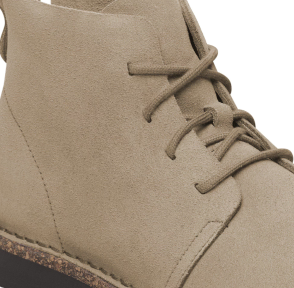 Birkenstock Uppsala Mid Suede Leather Taupe Regular
