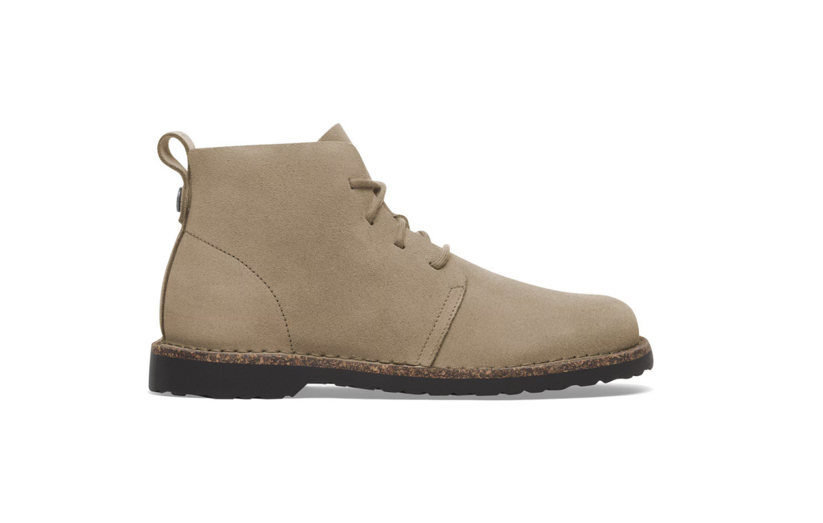Birkenstock Uppsala Mid Suede Leather Taupe Regular