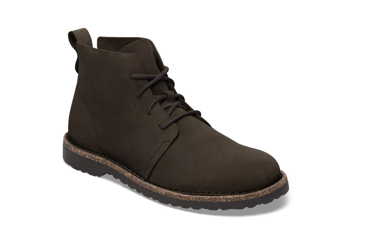 Birkenstock Uppsala Mid Suede Leather - Mocha, Regular
